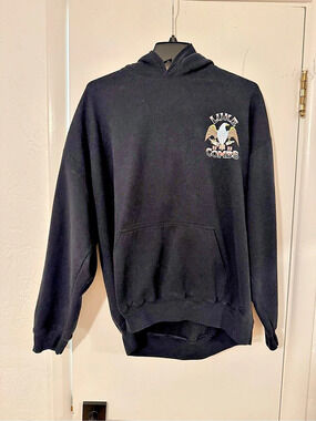 Luke Combs World Tour 2023 Graphic Hoodie in Black